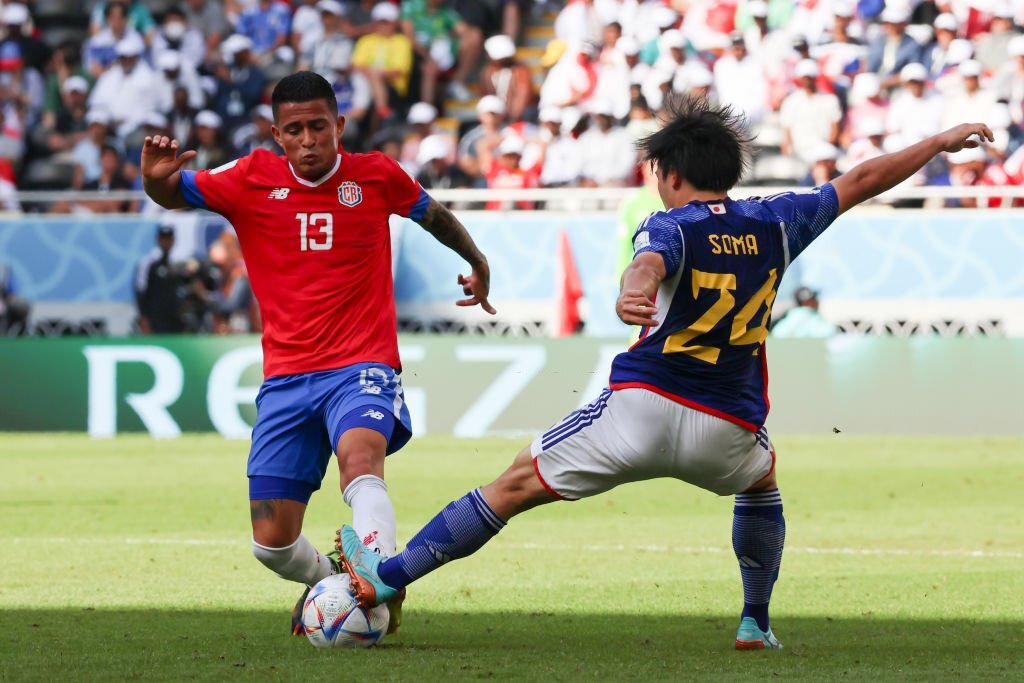 Ngày Samurai xanh Nhật Bản gãy kiếm trước Costa Rica 2